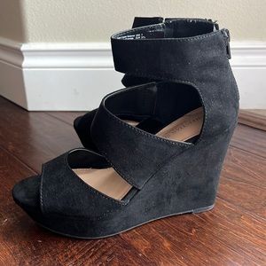 Black Strap Shoes